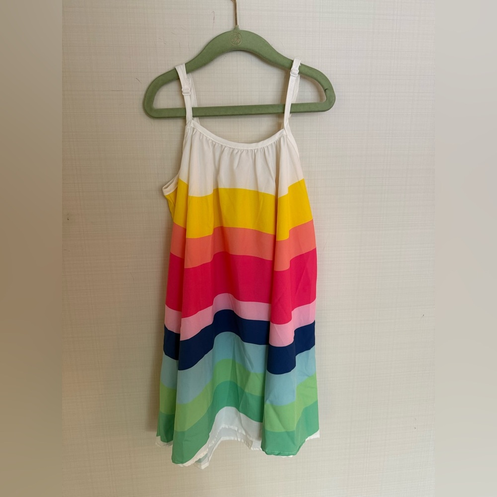Colorful Striped Sundress - size 6x